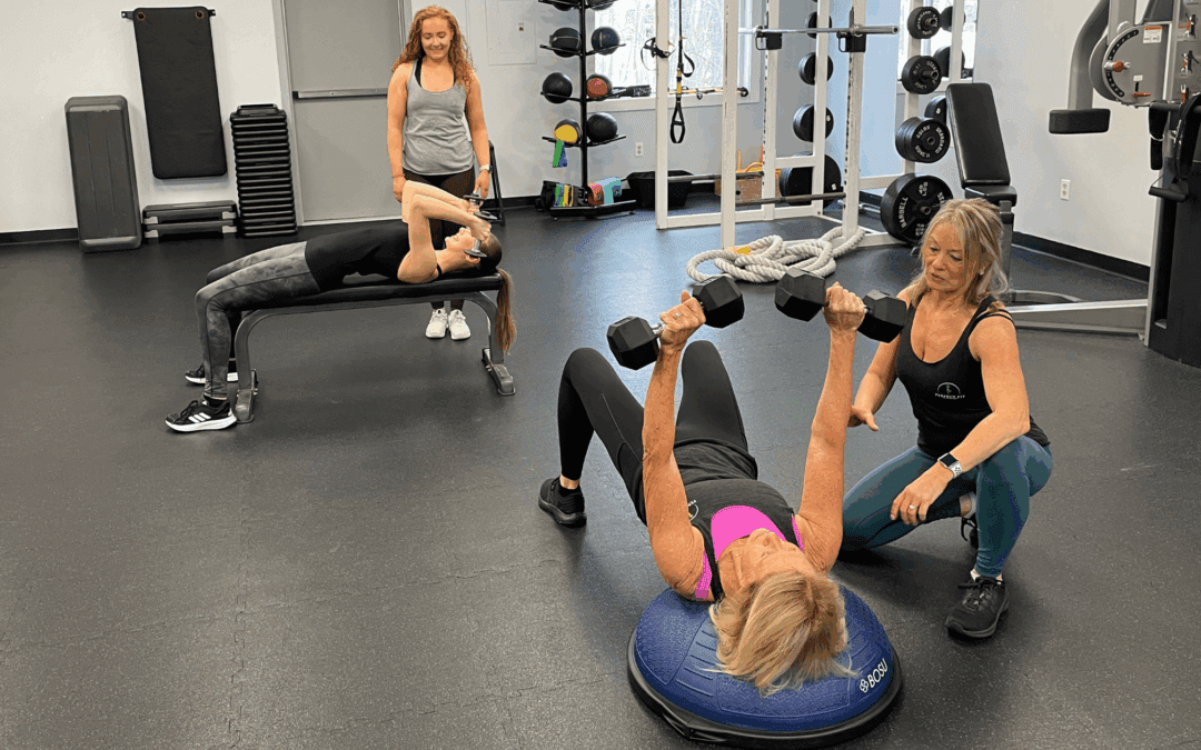 Women strength training